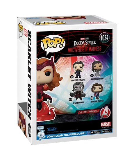 Doctor Strange in the Multiverse of Madness - Scarlet Witch (1034) Special Edition Funko Pop! Marvel Vinyl Figure 9 cm