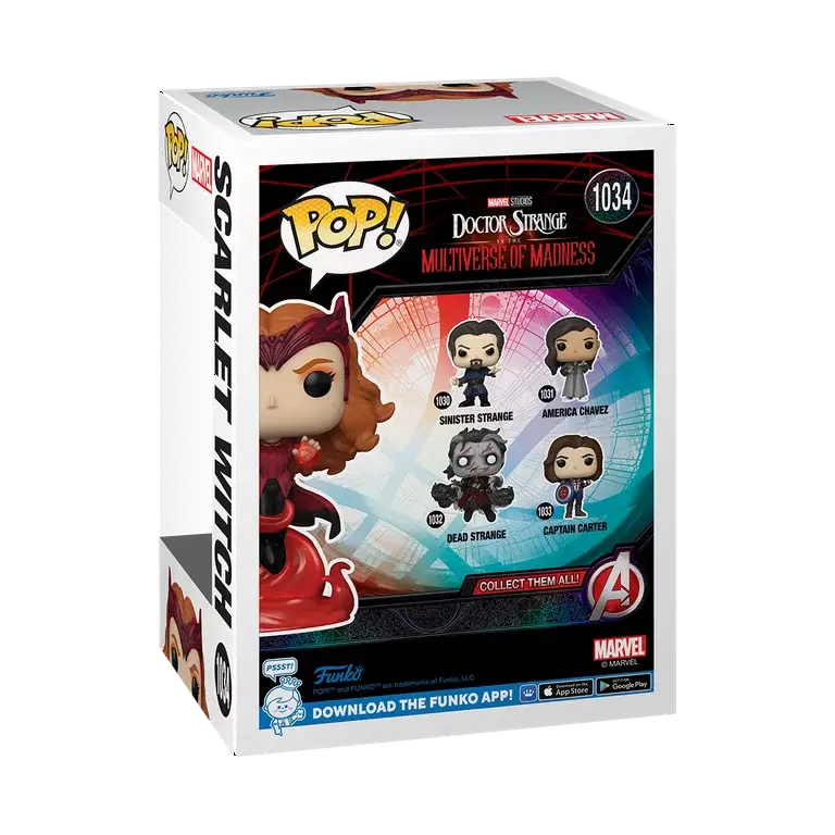 Doctor Strange in the Multiverse of Madness - Scarlet Witch (1034) Special Edition Funko Pop! Marvel Vinyl Figure 9 cm