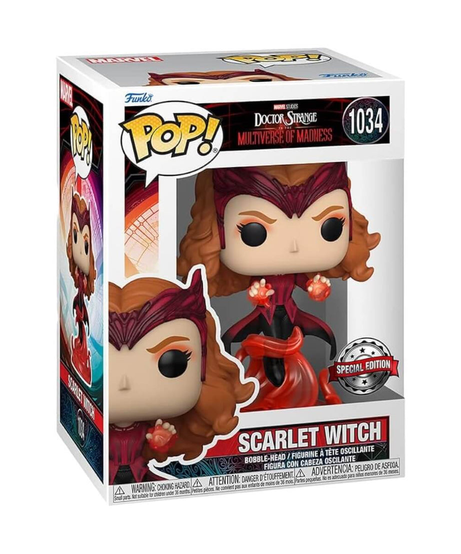 Doctor Strange in the Multiverse of Madness - Scarlet Witch (1034) Special Edition Funko Pop! Marvel Vinyl Figure 9 cm