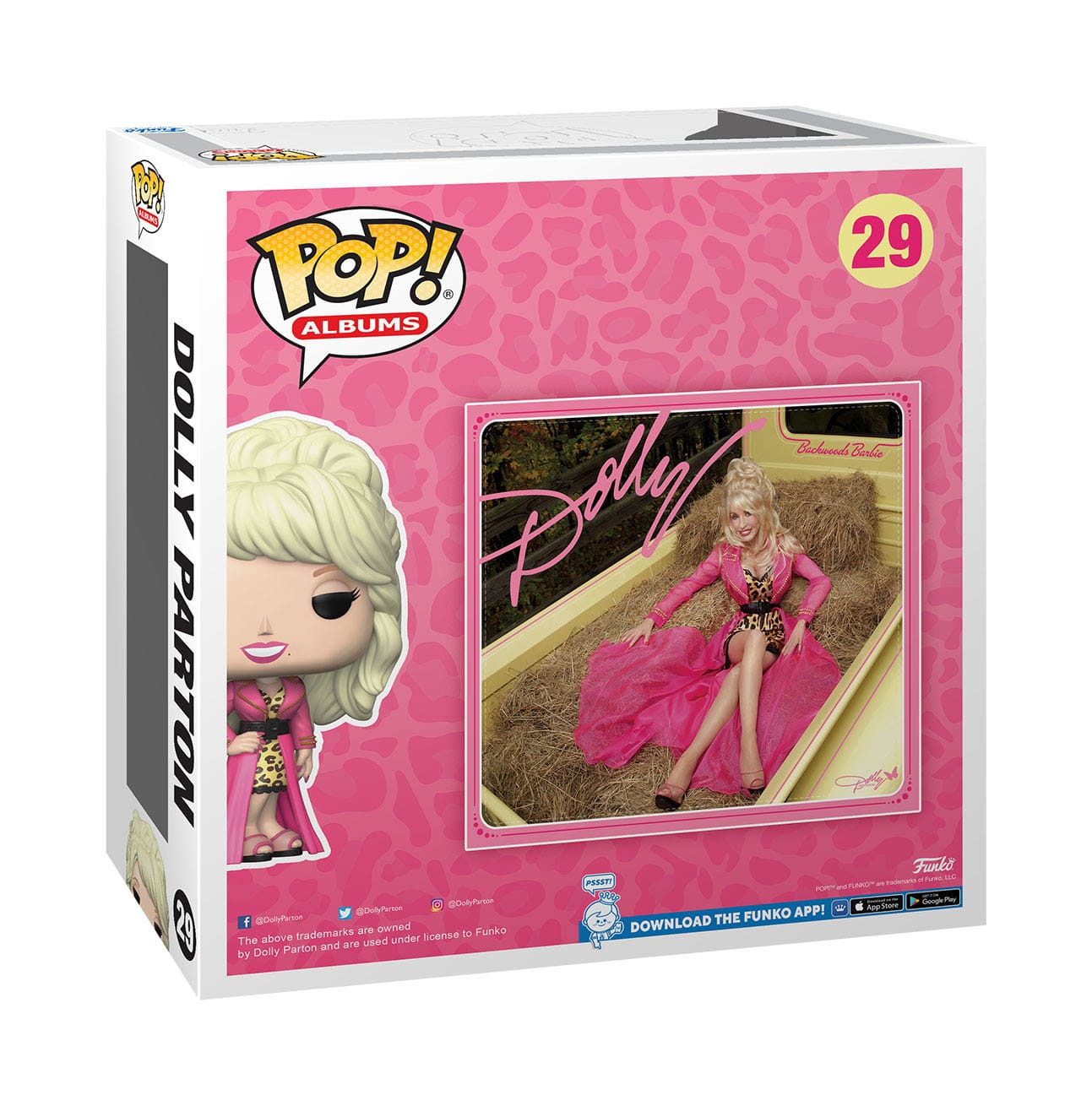 Dolly Parton (29) Funko POP! Albums Vinyl Figure Backwoods Barbie 9 cm