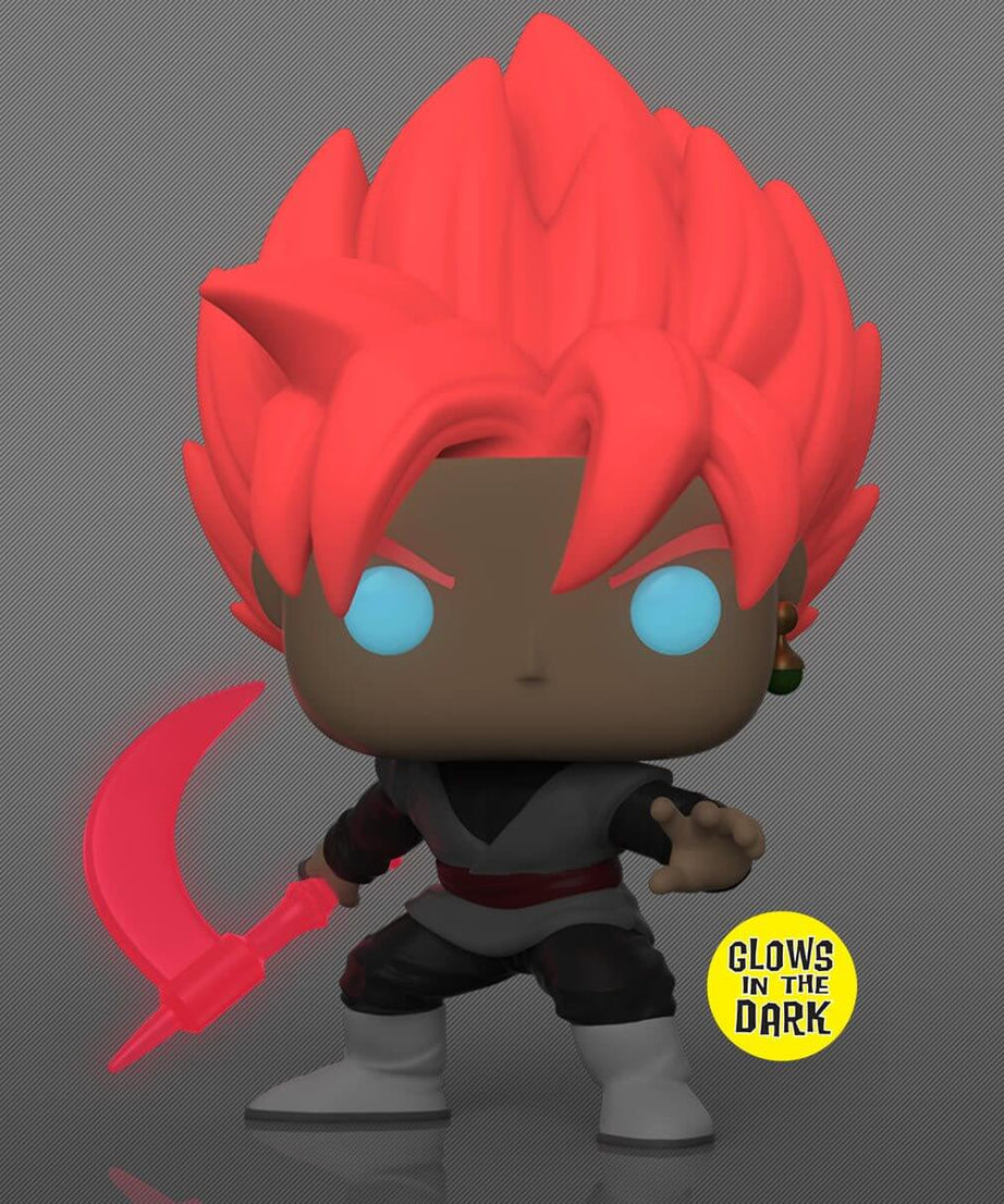 Dragon Ball Super - Goku Black GLOW IN THE DARK (1279) Super Saiyan Rosé Funko Pop! Animation Anime TRL Scythe Figure 9 cm