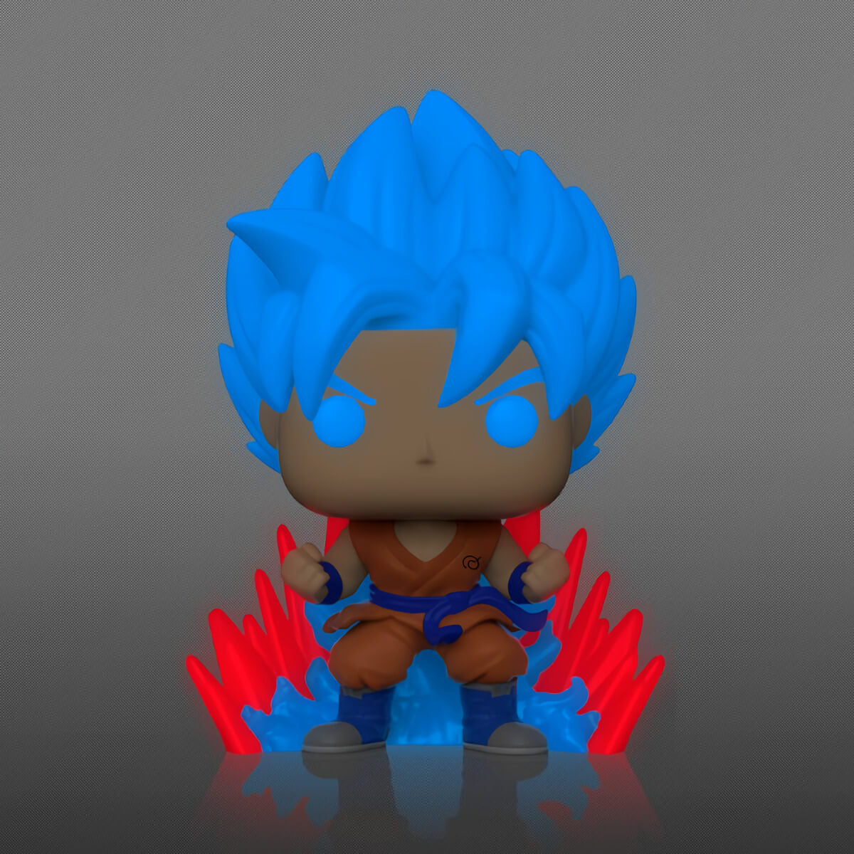 Dragon Ball Super - SSGSS Goku (Kaio-Ken Times Twenty) GLOW IN THE DARK (1256) Funko Pop! Animation Anime Super Saiyan God Vinyl Figure 9 cm