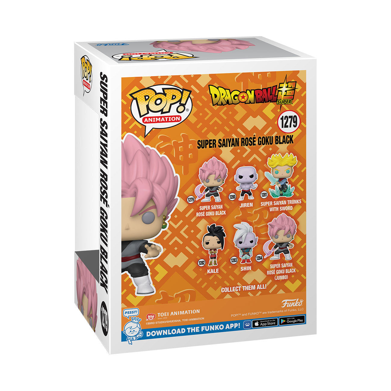 Dragon Ball Super - Super Saiyan Rosé Goku Black (1279) Funko Pop! Animation Anime TRL Scythe Vinyl Figure 9 cm