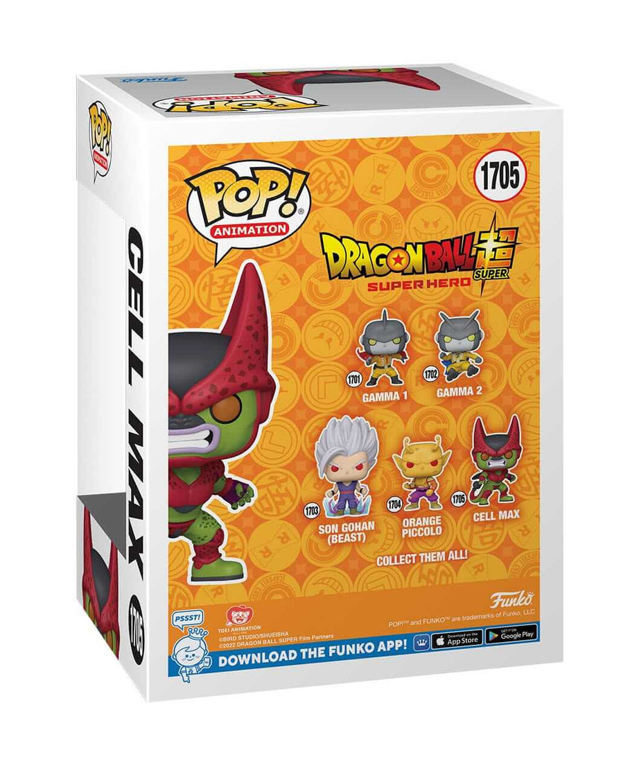 Dragon Ball Super: Super Hero - Cell Max (1705) Funko Pop! Animation Anime Vinyl Figure 12 cm