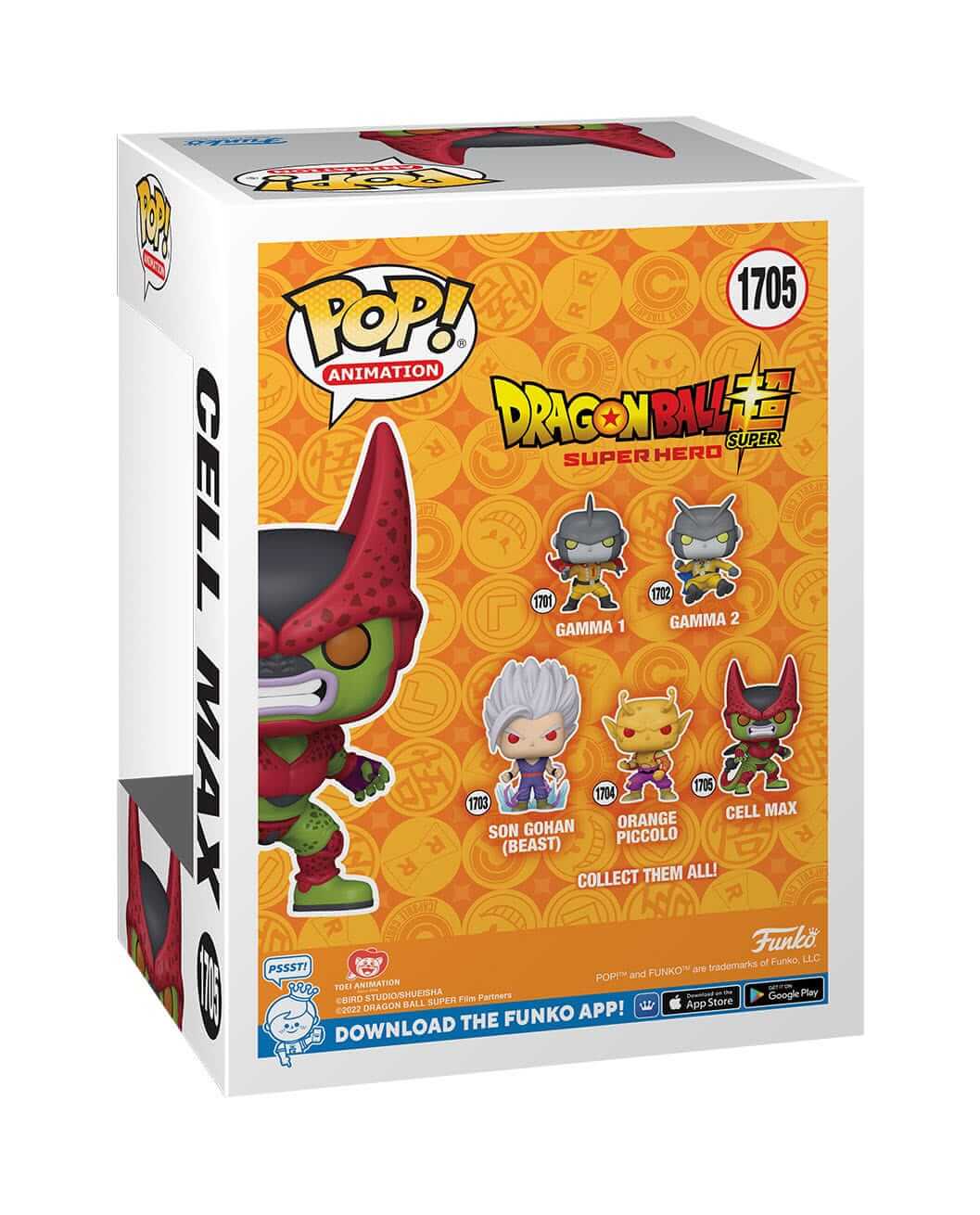 Dragon Ball Super: Super Hero - Cell Max (1705) Funko Pop! Animation Anime Vinyl Figure 12 cm
