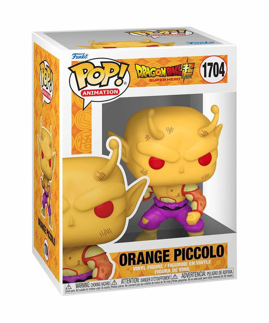 Dragon Ball Super: Super Hero - Orange Piccolo (1704) Funko Pop! Animation Anime Junior Vinyl Figure 10 cm