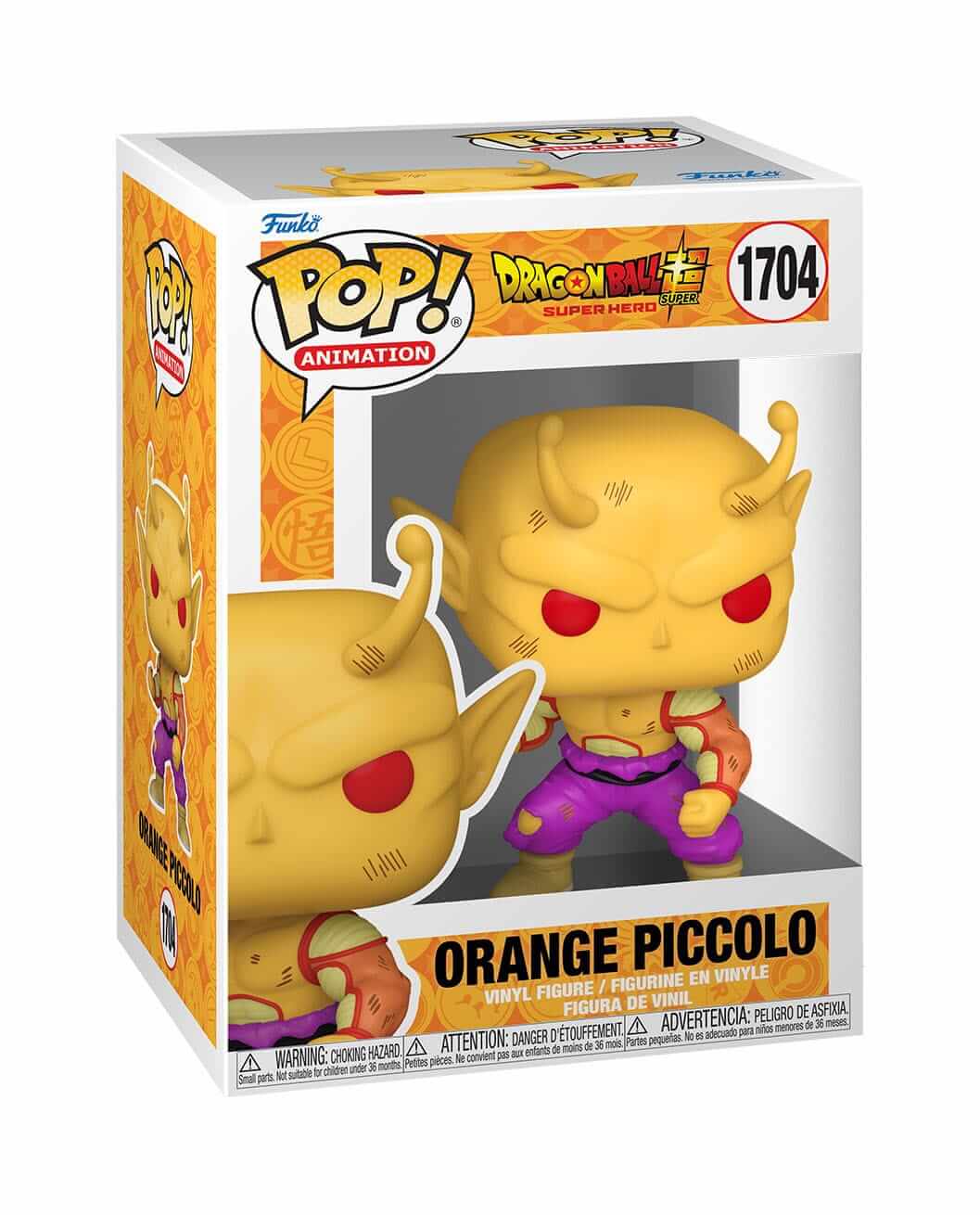 Dragon Ball Super: Super Hero - Orange Piccolo (1704) Funko Pop! Animation Anime Junior Vinyl Figure 10 cm