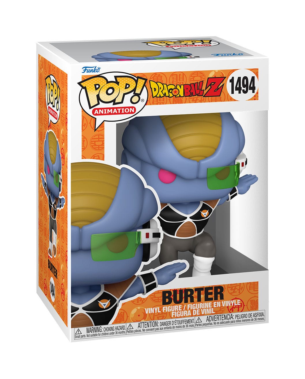 Dragon Ball Z - Burter (1494) Funko Pop! Animation Anime Butter DBZ Vinyl Figure 12 cm