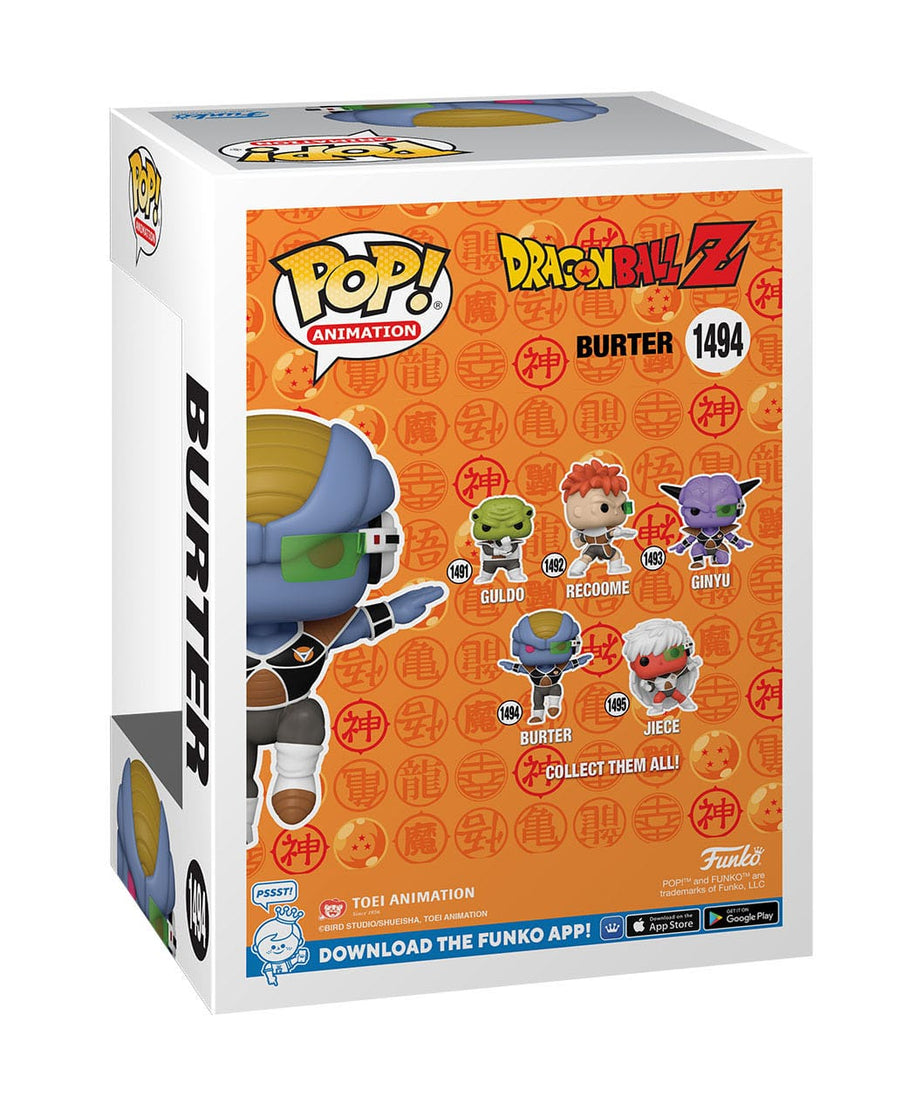 Dragon Ball Z - Burter (1494) Funko Pop! Animation Anime Butter DBZ Vinyl Figure 12 cm