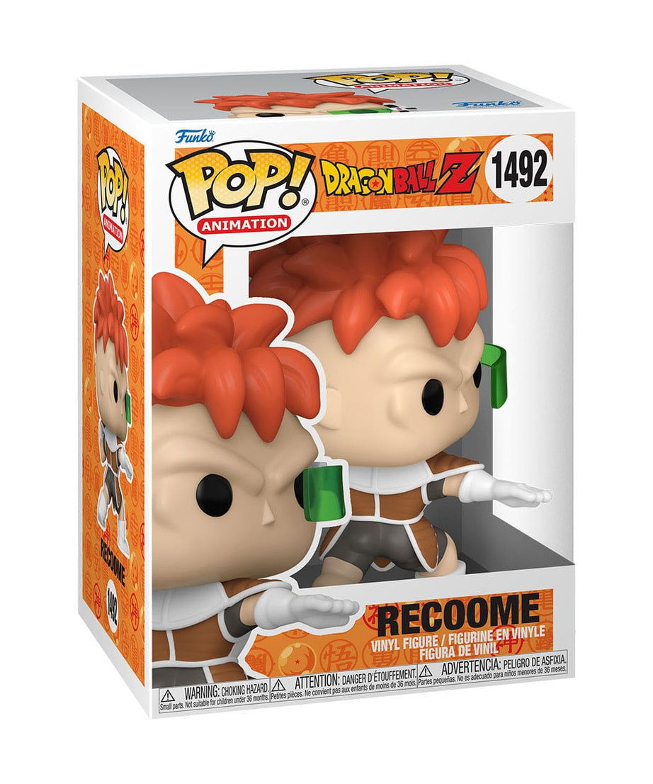 Dragon Ball Z - Recoome (1492) Funko Pop! Animation Anime Recome Squadra Ginew Vinyl Figure 12 cm