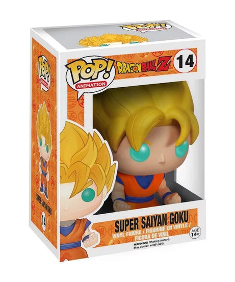 Dragon Ball Z - Super Saiyan Goku (14) Funko Pop! Animation Anime Ssj Vinyl Figure 10 cm
