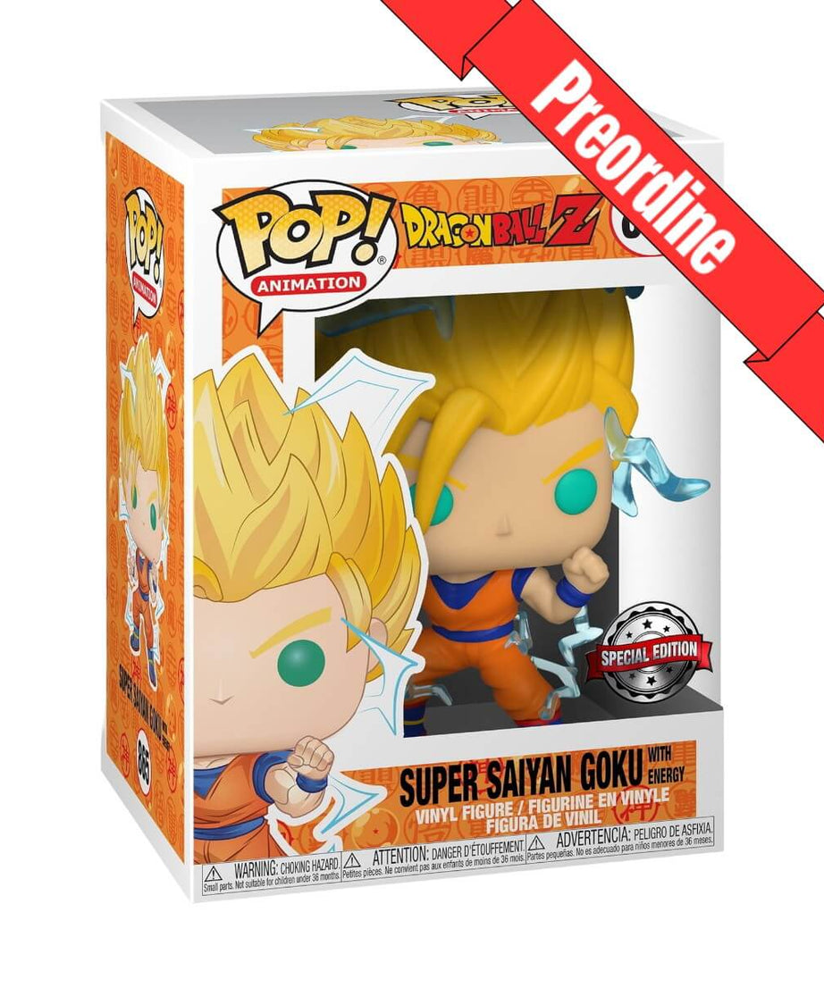Dragon Ball Z - Super Saiyan Goku with Energy (865) Special Edition Funko Pop! Animation Anime Vinyl Figure 9 cm