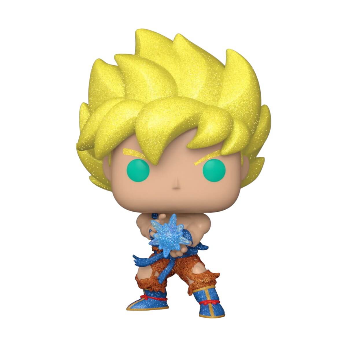Dragon Ball Z - Super Saiyan Goku with Kamehameha (DIAMOND GLITTER) (948) Funko Pop! Animation Anime Vinyl Figure 12 cm