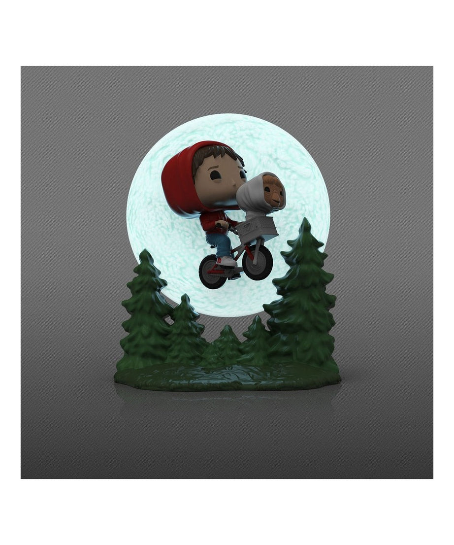 E.T. the Extra-Terrestrial - Elliot & E.T. Flying (GLOW IN THE DARK) (1259) Funko Pop! Moment Vinyl Figure 9 cm