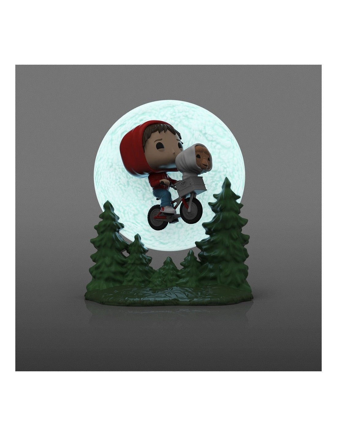 E.T. the Extra-Terrestrial - Elliot & E.T. Flying (GLOW IN THE DARK) (1259) Funko Pop! Moment Vinyl Figure 9 cm