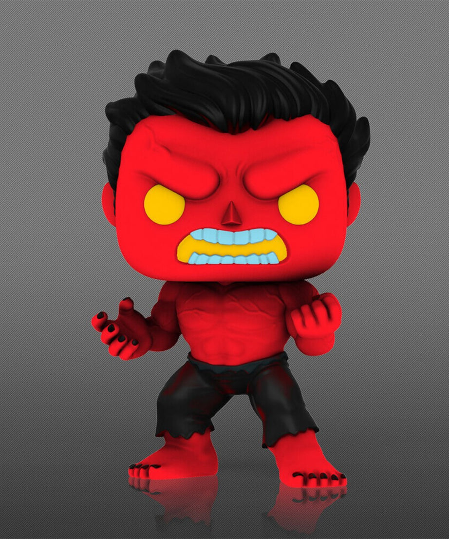 Marvel - Red Hulk (GLOW CHASE) (854) Special Edition Funko Pop! Vinyl Figure 9 cm