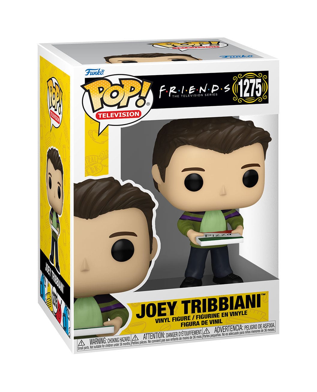 Friends - Joey Tribbiani with Pizza (1275) Funko Pop! Television TV Vinyl Figure 9 cm