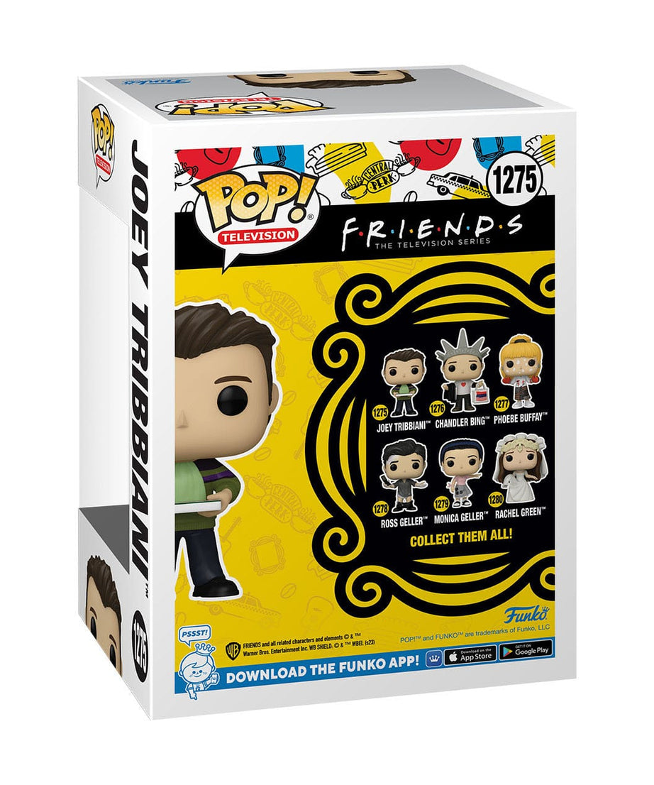 Friends - Joey Tribbiani with Pizza (1275) Funko Pop! Television TV Vinyl Figure 9 cm