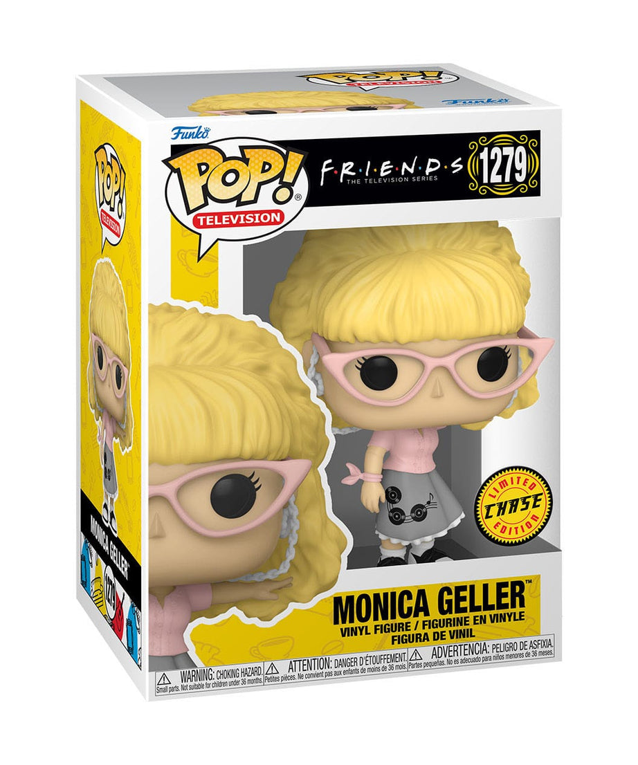Friends - Monica Geller Waitress (CHASE) (1279) Funko Pop! Television TV Vinyl Figure 9 cm