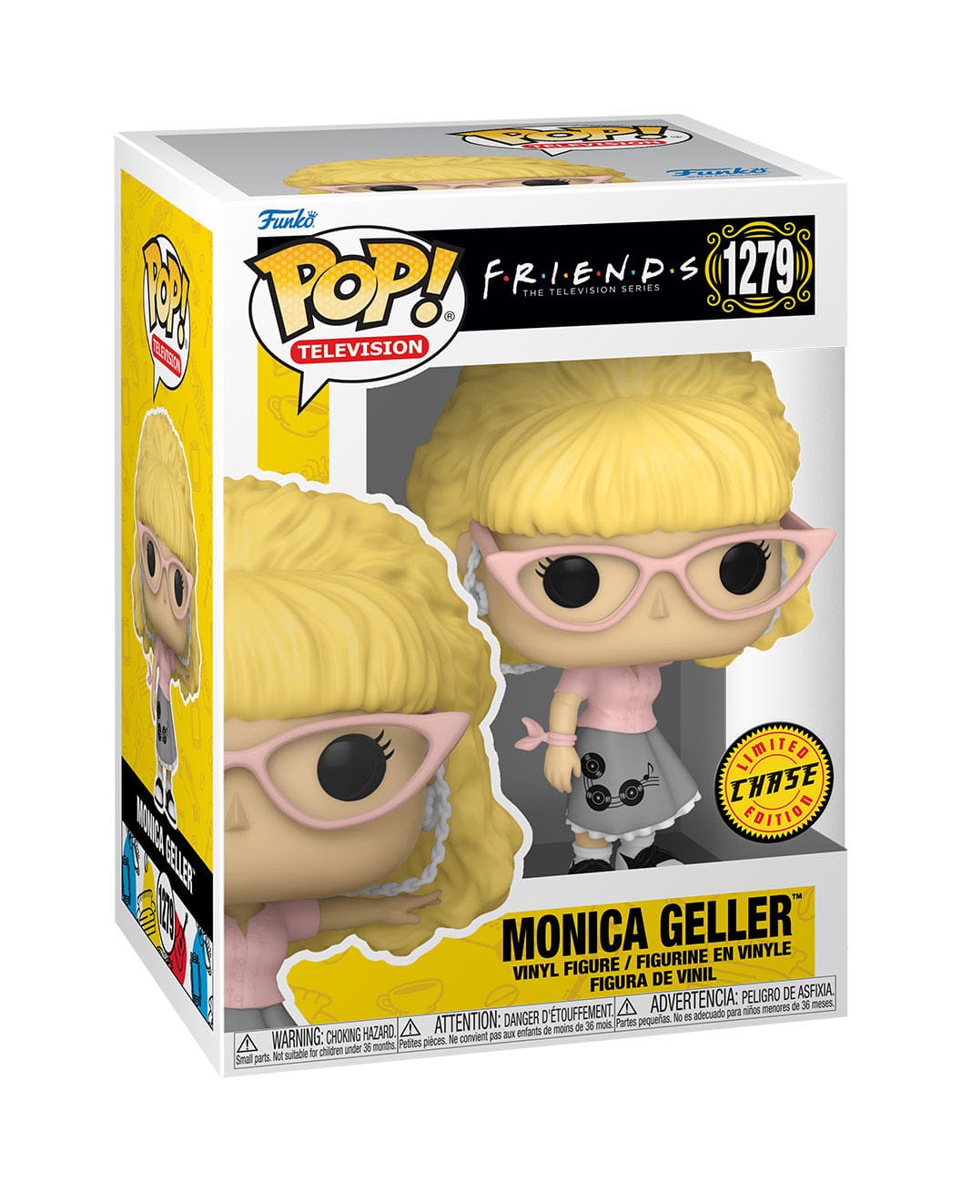 Friends - Monica Geller Waitress (CHASE) (1279) Funko Pop! Television TV Vinyl Figure 9 cm