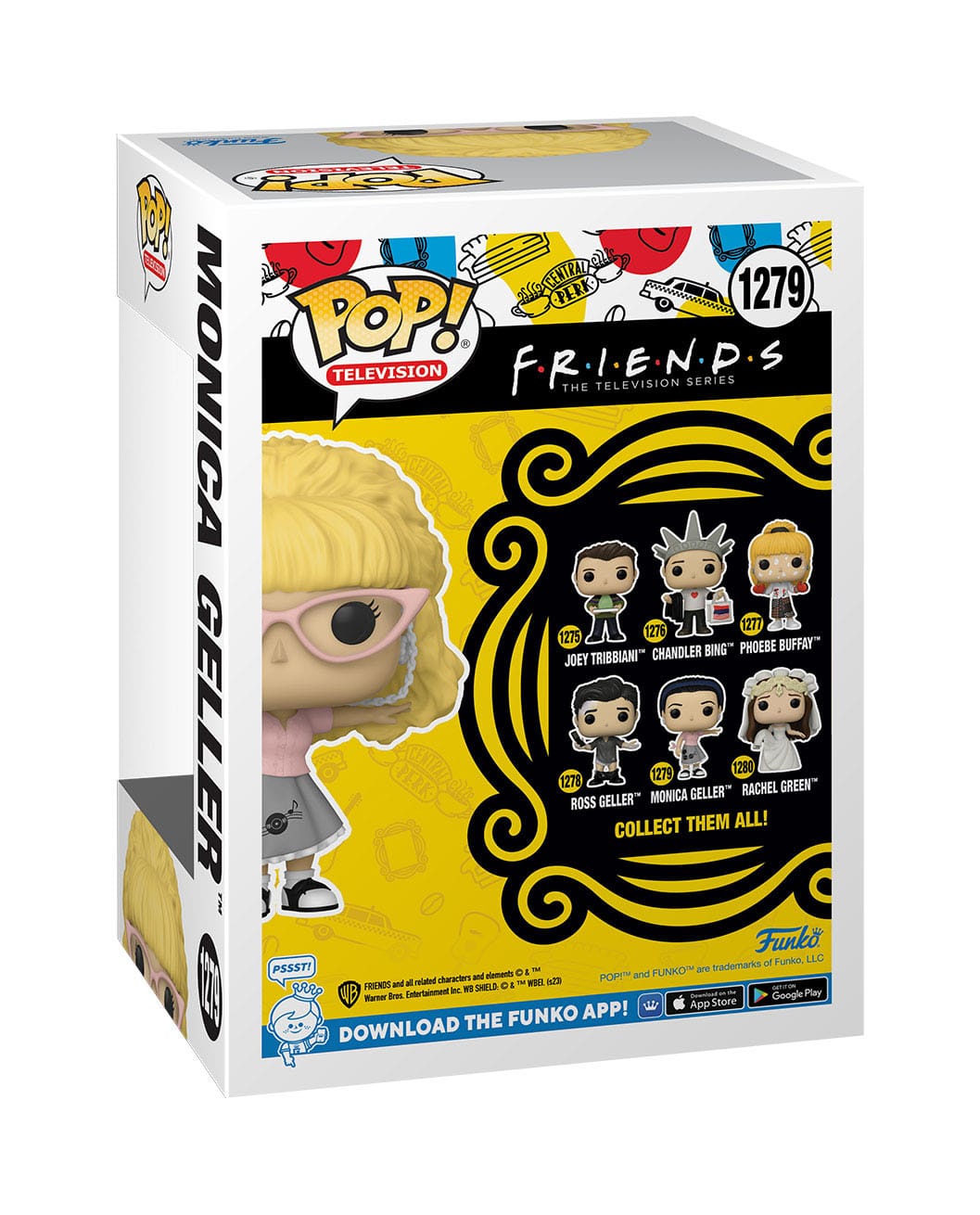 Friends - Monica Geller Waitress (CHASE) (1279) Funko Pop! Television TV Vinyl Figure 9 cm