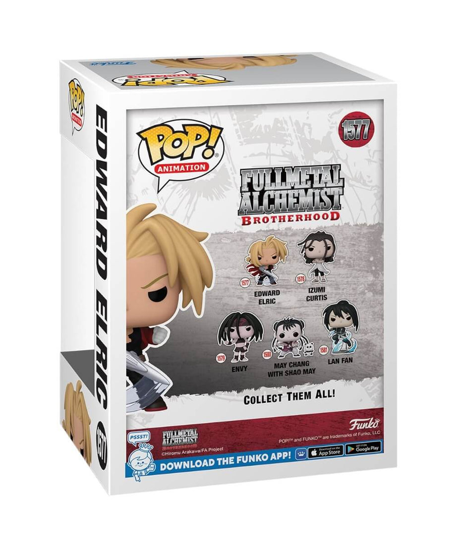 Fullmetal Alchemist: Brotherhood - Edward Elric with Blade (1577) Funko Pop! Animation Anime Vinyl Figure 9 cm