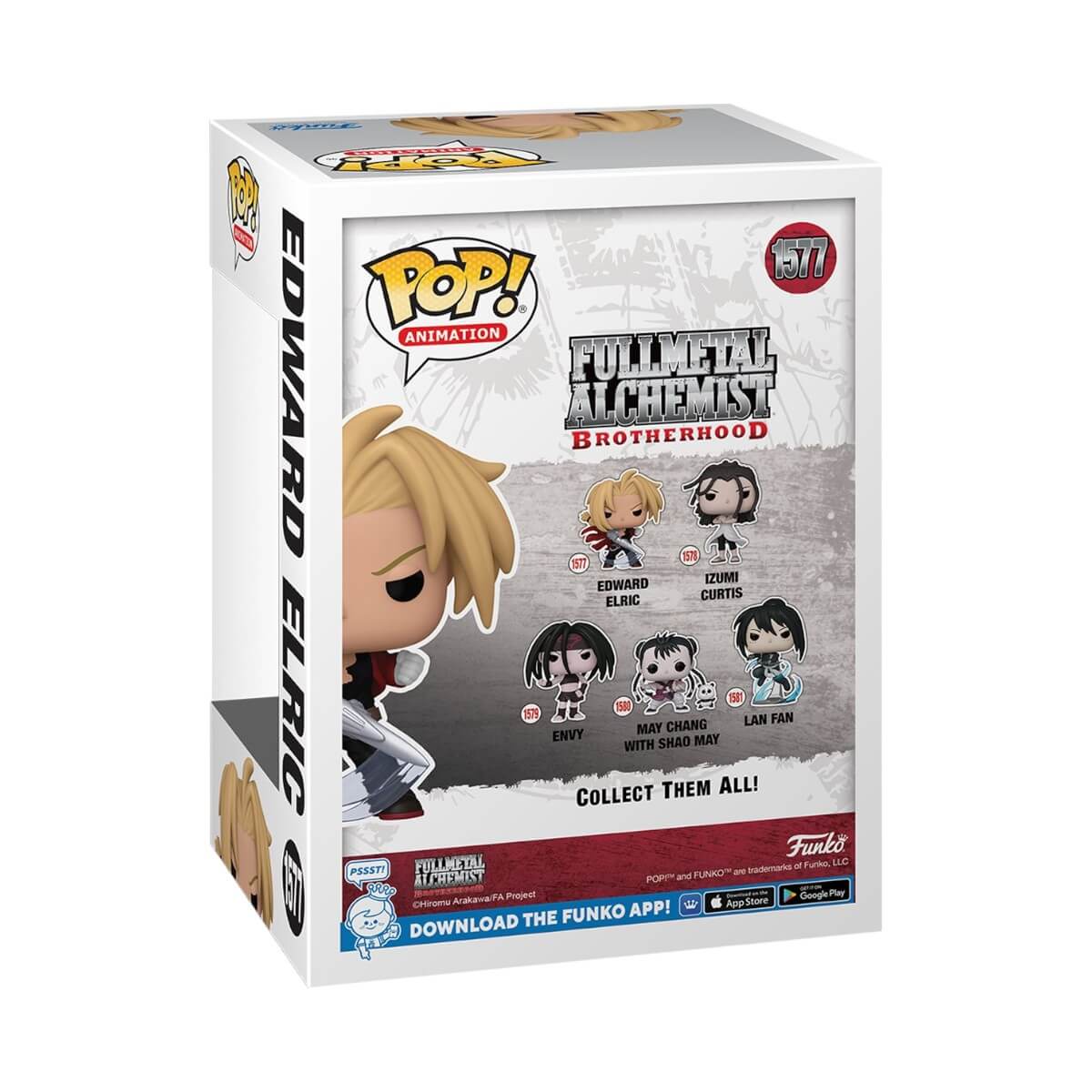 Fullmetal Alchemist: Brotherhood - Edward Elric with Blade (1577) Funko Pop! Animation Anime Vinyl Figure 9 cm