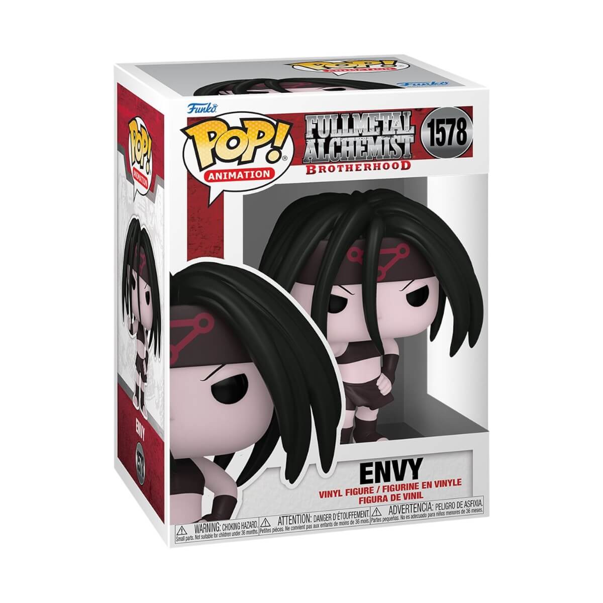 Fullmetal Alchemist: Brotherhood - Envy (1579) Funko Pop! Animation Anime Vinyl Figure 9 cm