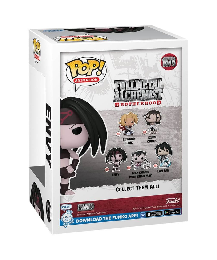 Fullmetal Alchemist: Brotherhood - Envy (1579) Funko Pop! Animation Anime Vinyl Figure 9 cm