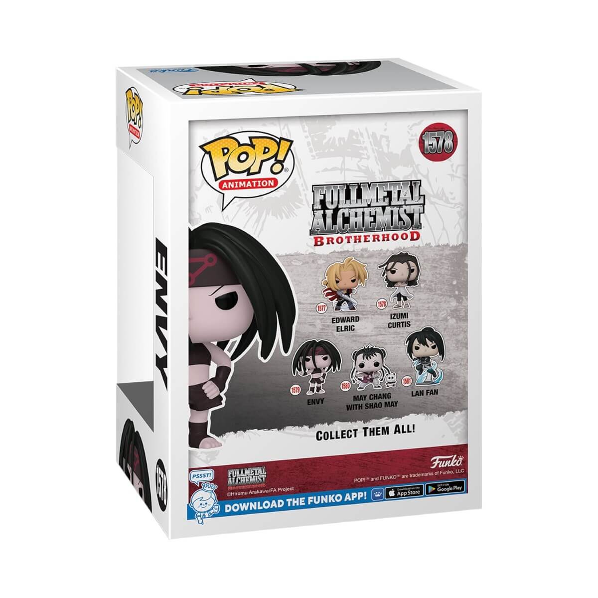 Fullmetal Alchemist: Brotherhood - Envy (1579) Funko Pop! Animation Anime Vinyl Figure 9 cm