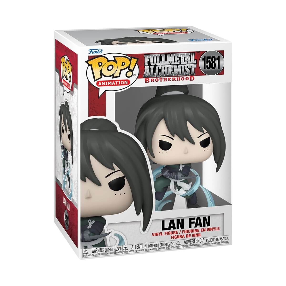Fullmetal Alchemist: Brotherhood - Lan Fan (Ninja) (1581) Funko Pop! Animation Anime Vinyl Figure 9 cm