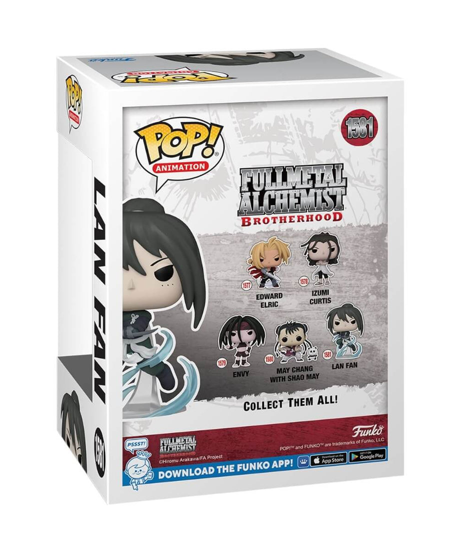 Fullmetal Alchemist: Brotherhood - Lan Fan (Ninja) (1581) Funko Pop! Animation Anime Vinyl Figure 9 cm