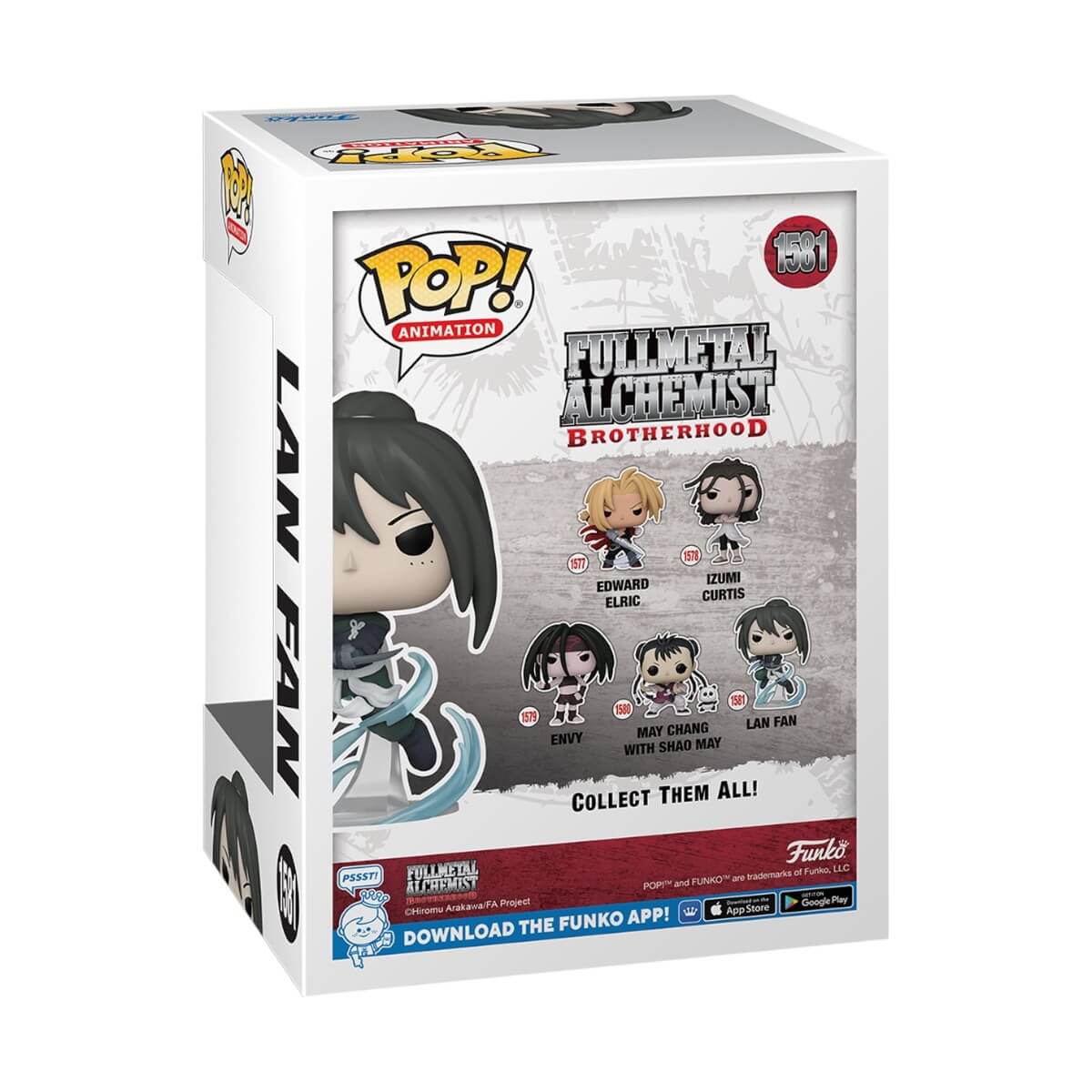 Fullmetal Alchemist: Brotherhood - Lan Fan (Ninja) (1581) Funko Pop! Animation Anime Vinyl Figure 9 cm