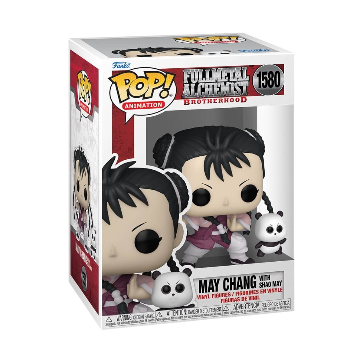 Fullmetal Alchemist: Brotherhood - May Chang with Shao May (1580) Funko Pop! & Buddy Animation Anime Panda Vinyl Figure 9 cm