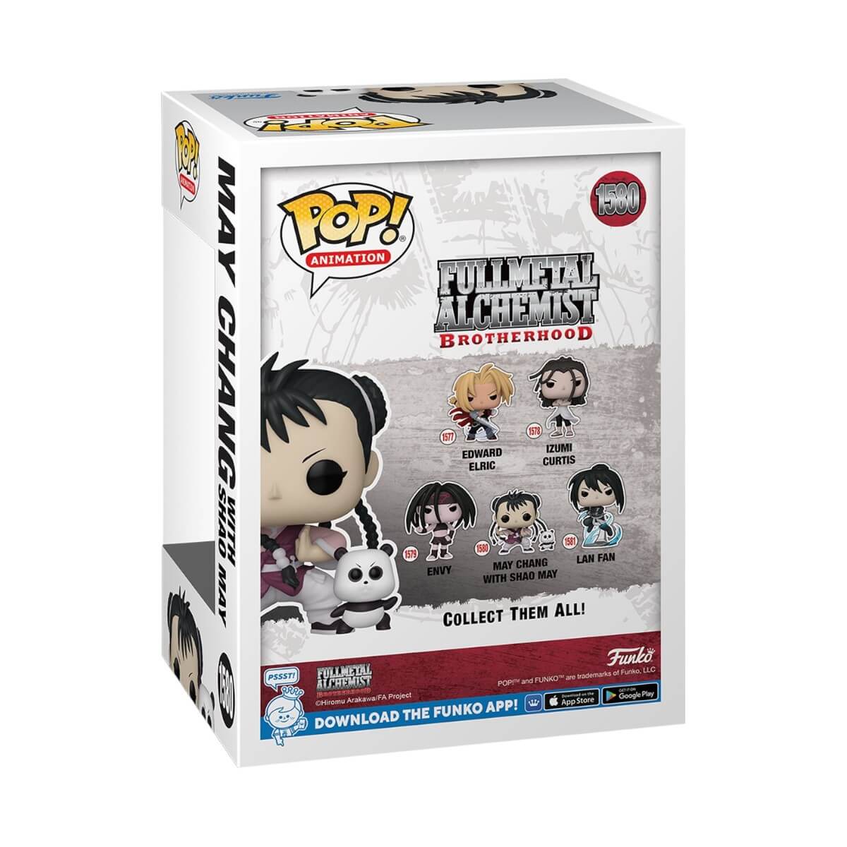 Fullmetal Alchemist: Brotherhood - May Chang with Shao May (1580) Funko Pop! & Buddy Animation Anime Panda Vinyl Figure 9 cm