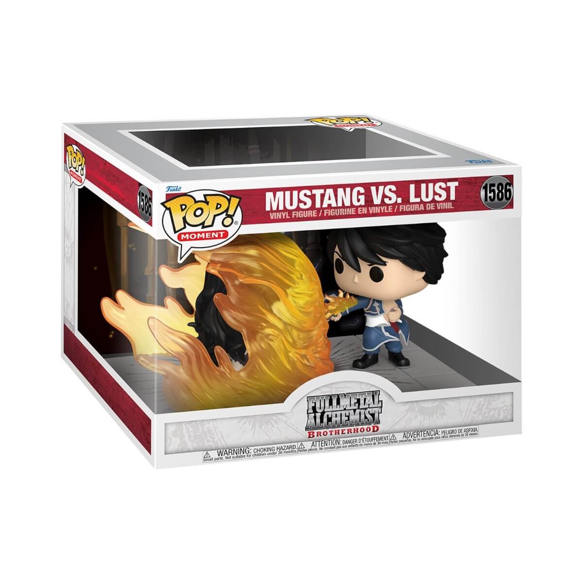 Fullmetal Alchemist: Brotherhood - Roy Mustang vs. Lust (1586) Funko Pop! Moments Anime Vinyl Figure 9 cm