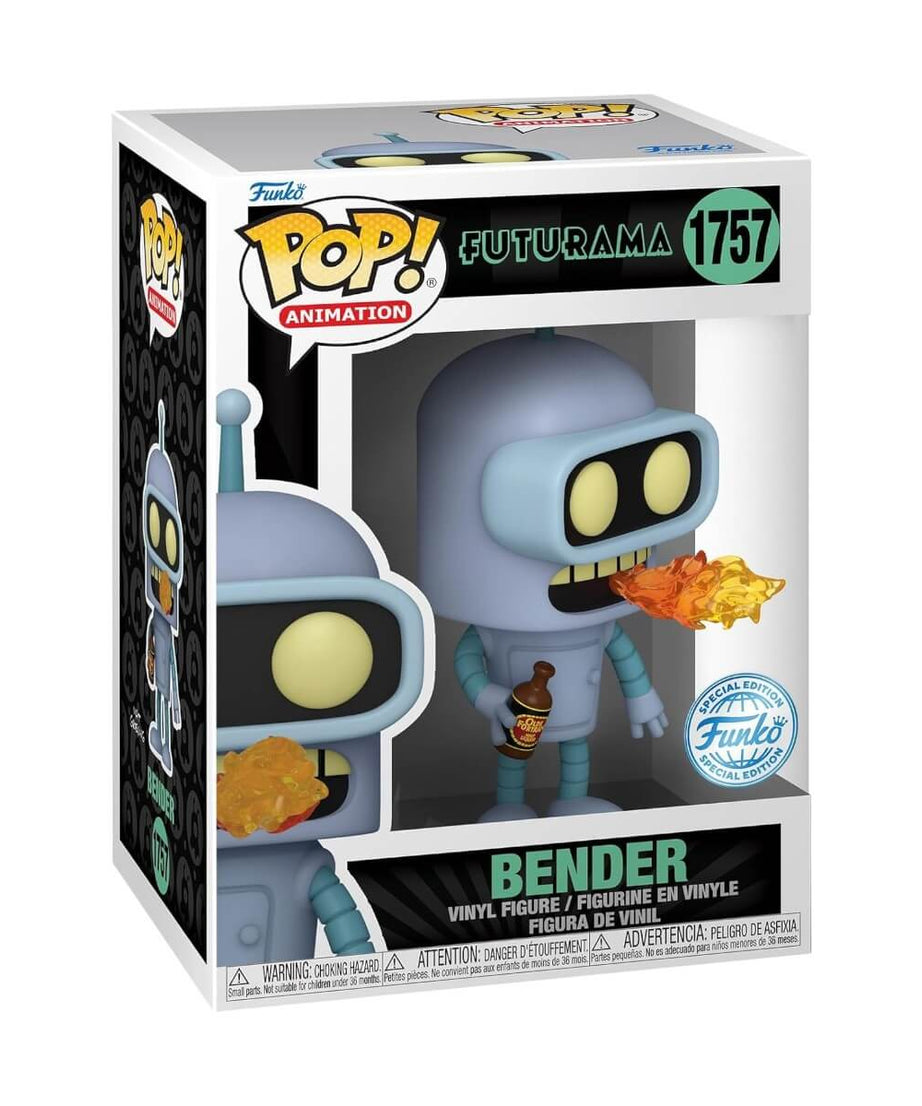Futurama - Bender (1757) Special Edition Funko Pop! Animation Vinyl Figure 11 cm