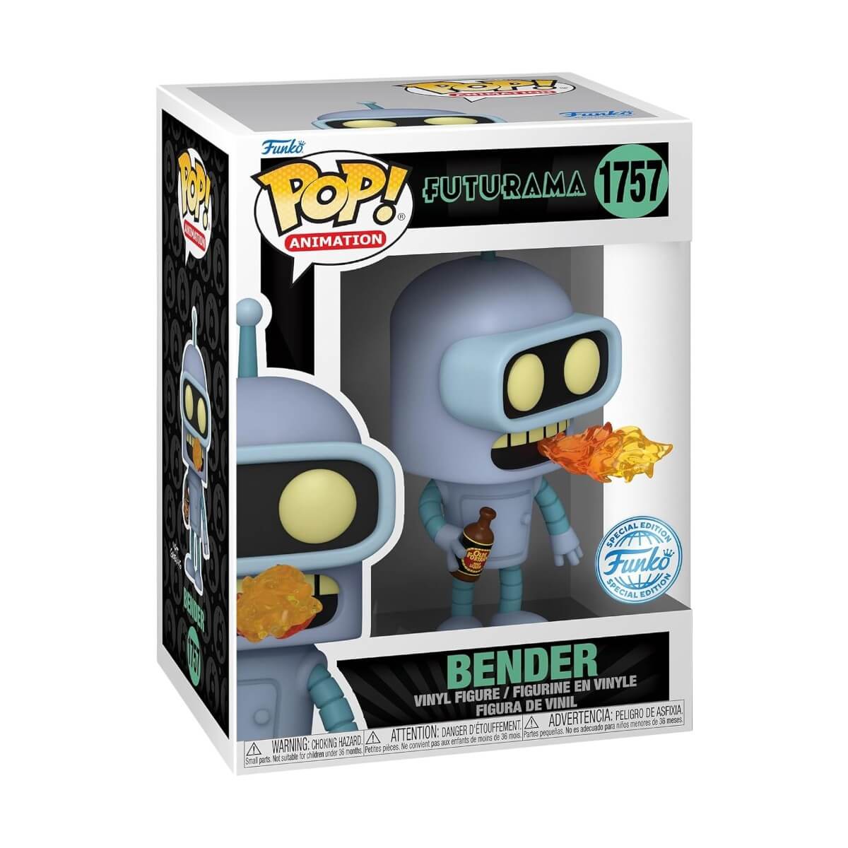 Futurama - Bender (1757) Special Edition Funko Pop! Animation Vinyl Figure 11 cm