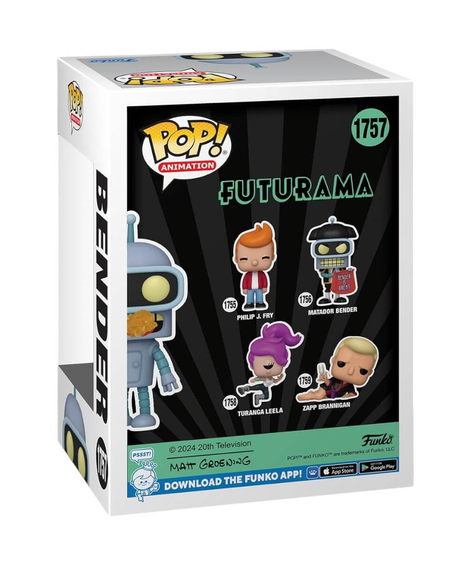 Futurama - Bender (1757) Special Edition Funko Pop! Animation Vinyl Figure 11 cm