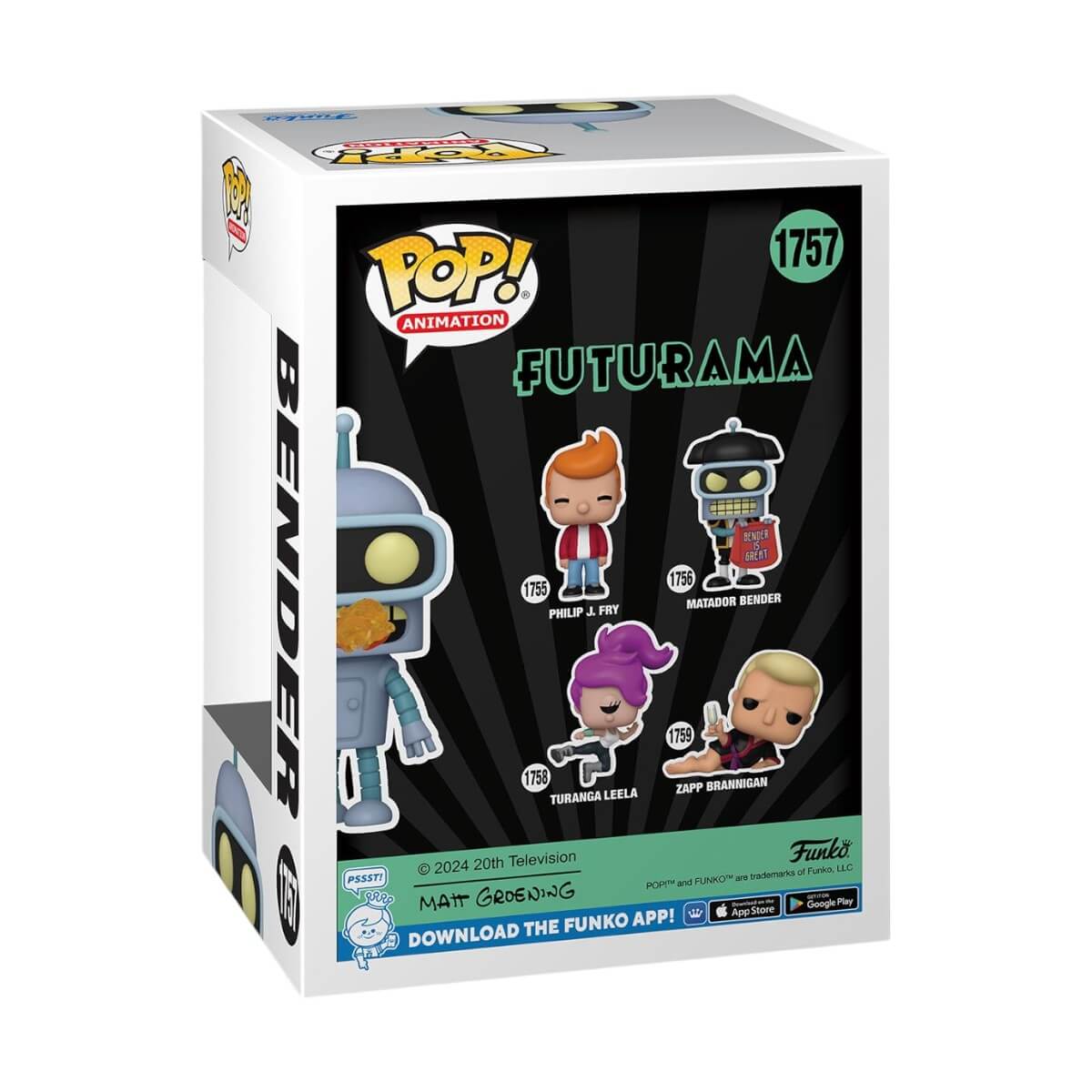 Futurama - Bender (1757) Special Edition Funko Pop! Animation Vinyl Figure 11 cm