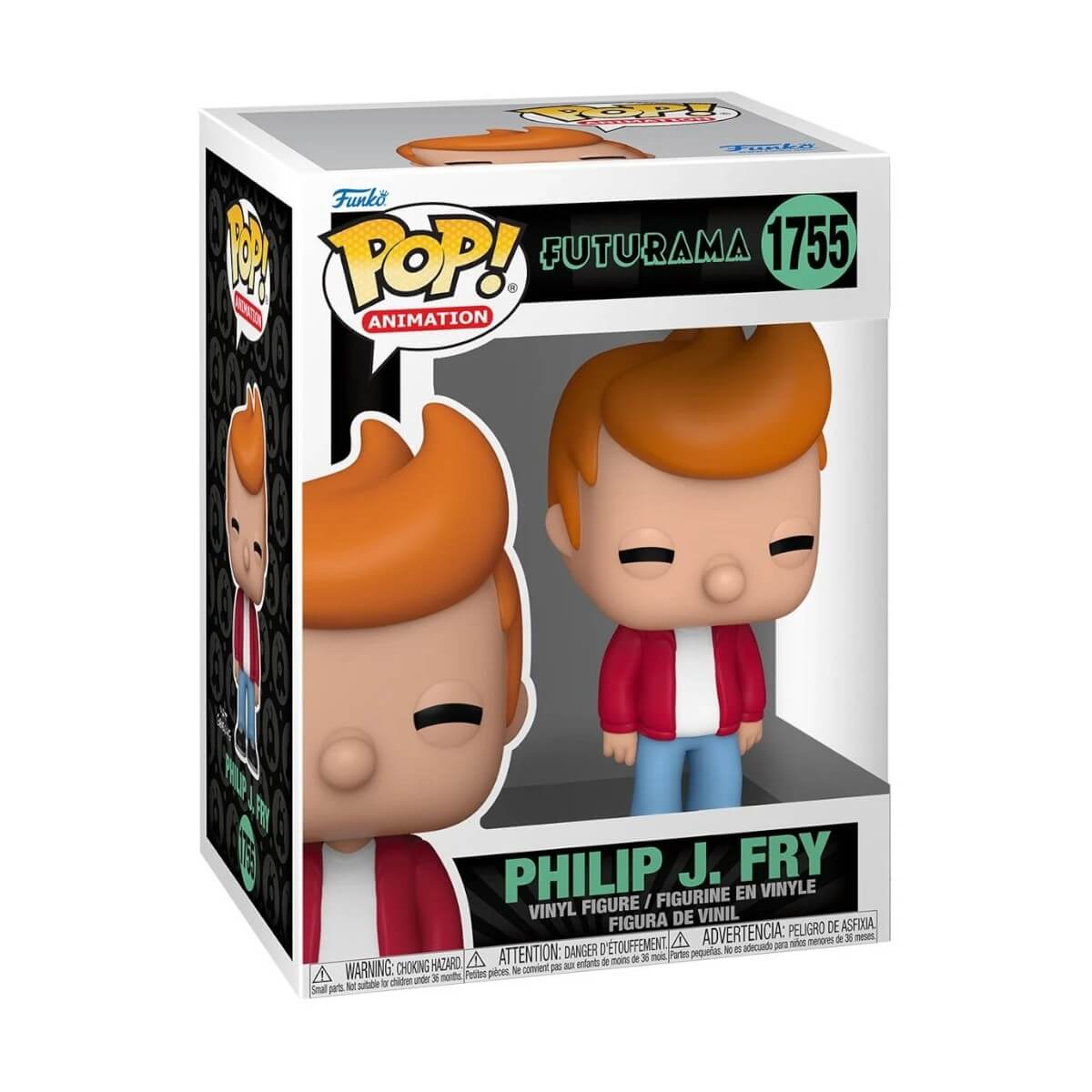 Futurama - Philip J. Fry (1755) Funko Pop! Animation Vinyl Figure 11 cm