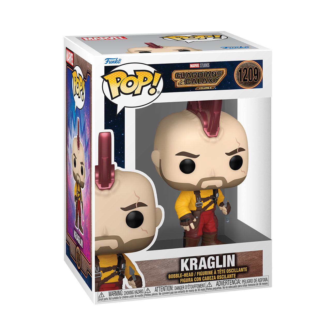 Guardians of the Galaxy Vol. 3 - Kraglin (1209) Funko Pop! Marvel Vinyl Figure 9 cm
