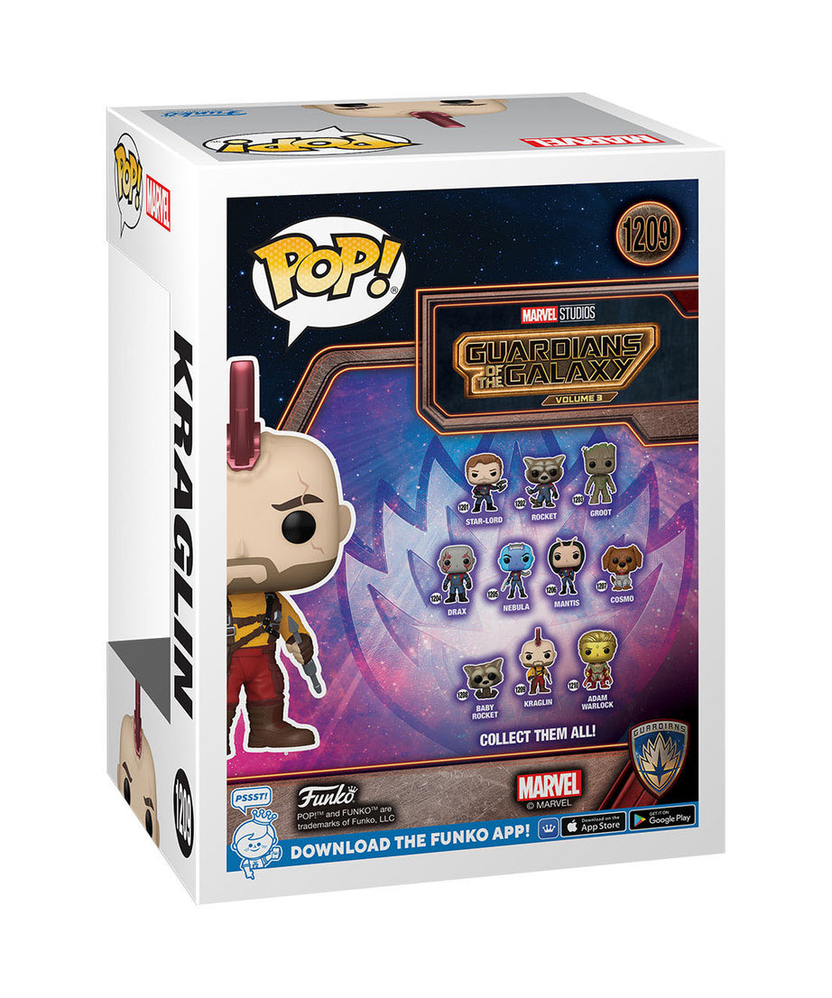 Guardians of the Galaxy Vol. 3 - Kraglin (1209) Funko Pop! Marvel Vinyl Figure 9 cm