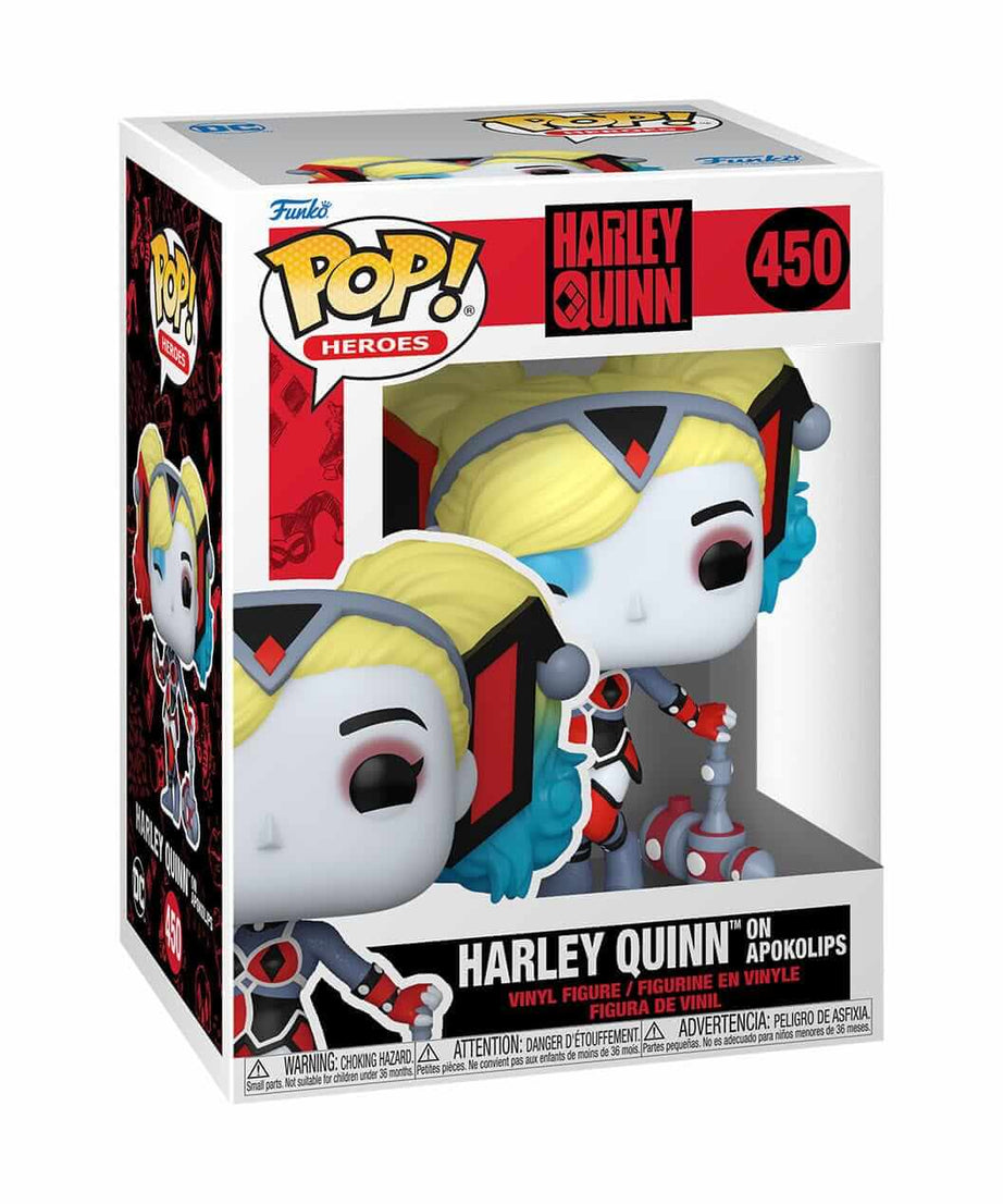 Harley Quinn - Harley Quinn on Apokolips (450) Funko Pop! Heroes Vinyl Figure 9 cm