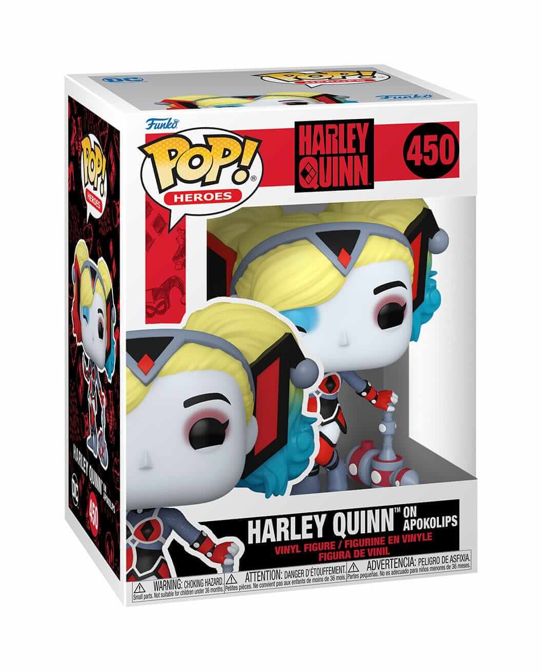 Harley Quinn - Harley Quinn on Apokolips (450) Funko Pop! Heroes Vinyl Figure 9 cm