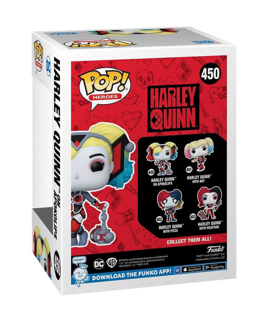 Harley Quinn - Harley Quinn on Apokolips (450) Funko Pop! Heroes Vinyl Figure 9 cm