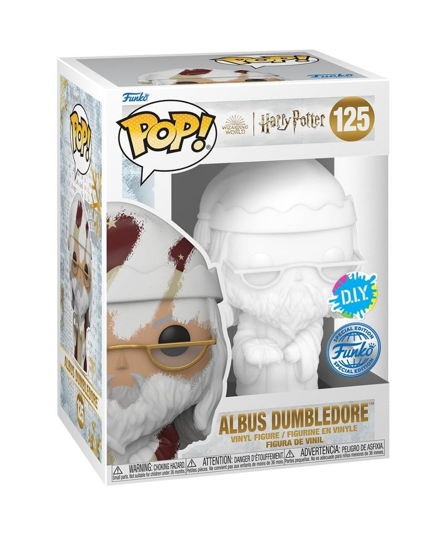 Harry Potter - Albus Dumbledore (DIY SPECIAL EDITION) (125) Funko POP! Movies Holiday Vinyl Figure 9 cm