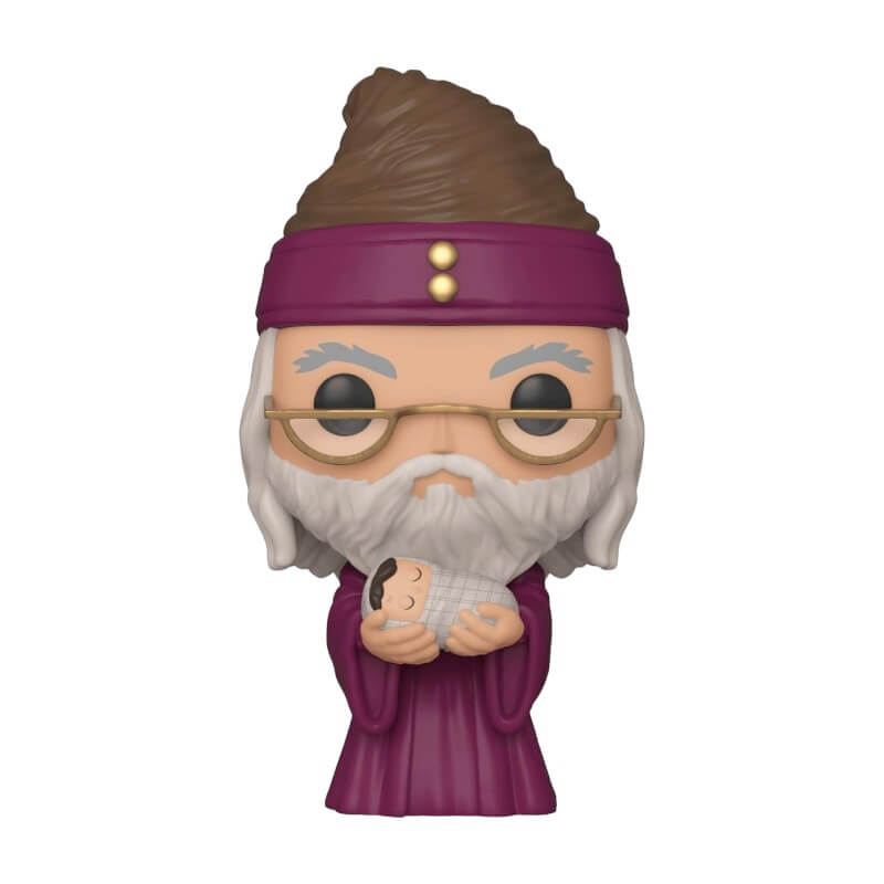 Harry Potter - Albus Dumbledore with Baby Harry Potter (115) Funko Pop! Vinyl Figure 9 cm