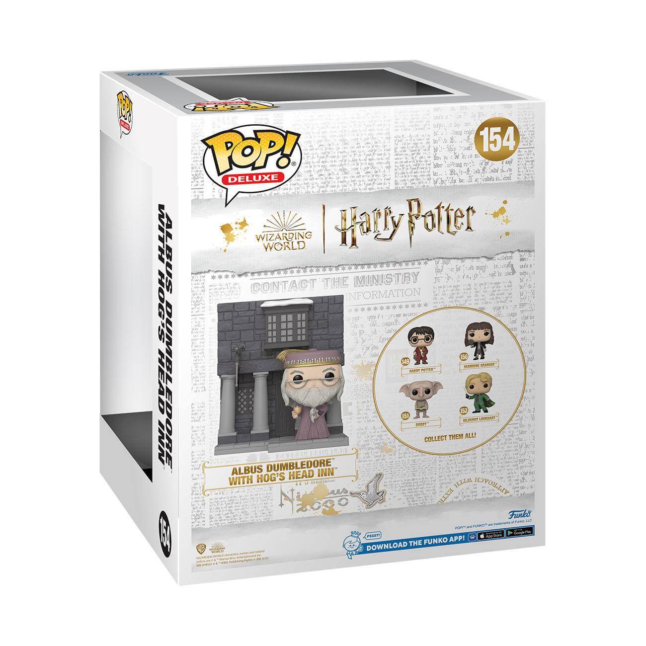 Harry Potter - Albus Dumbledore with Hog's Head Inn (154) Funko Pop! Deluxe Vinyl Figure 15 cm