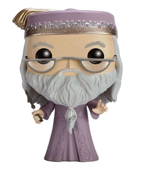 Harry Potter - Albus Dumbledore with Wand (15) Funko POP! Silente Vinyl Figure 9 cm